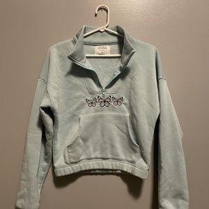 butterfly cropped hoodie 🦋